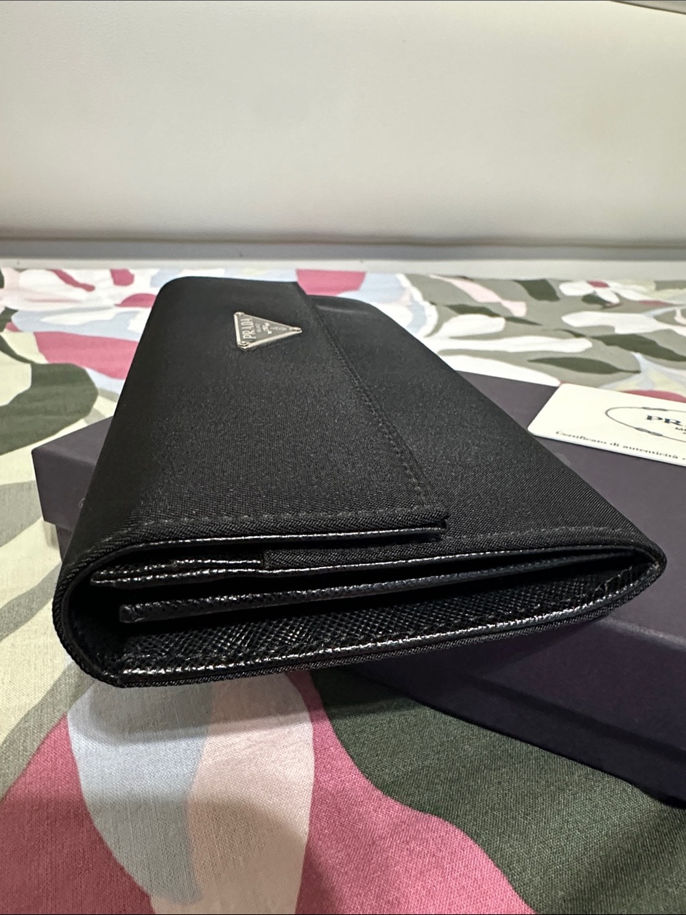 Prada Black Nylon Wallet - Picture 5 of 14